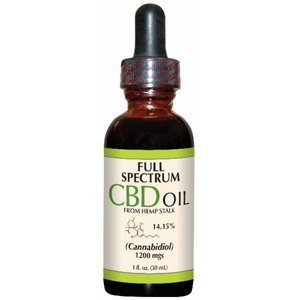 Smart Organic  CBD Hemp Oil 1200 mg Full Spectrum 1oz