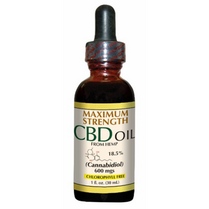 Smart Organic CBD Hemp Oil 600 mg Maximum Strength  1oz