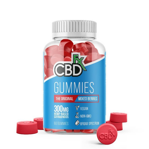 Image of CBDFx Gummy Bears 300 mg 60 Gummies